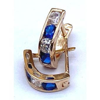 Kuldkõrvarõngad-585 0,67g