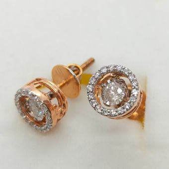 Kuldkõrvarõngad-585 do, 31ct h-i/si 2,70gr