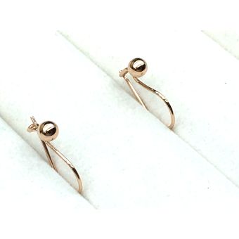 Kuldkõrvarõngad-585 0,88g