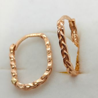 Kuld-585 kõrvarõngad 1.84g