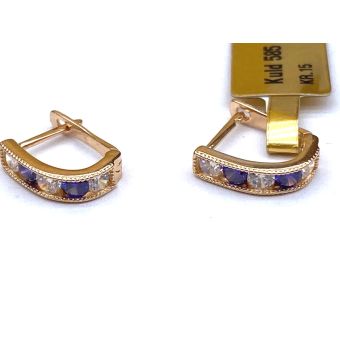 Kuldkõrvarõngad-585 1.16g