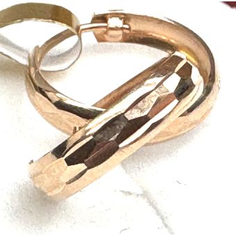 Kuldkõrvarõngad-585 0,85g