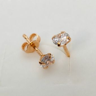 Kuldkõrvarõngad-585 0,82g