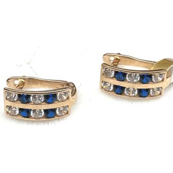 Kuldkõrvarõngad-585 10,40x5,40 1,23g