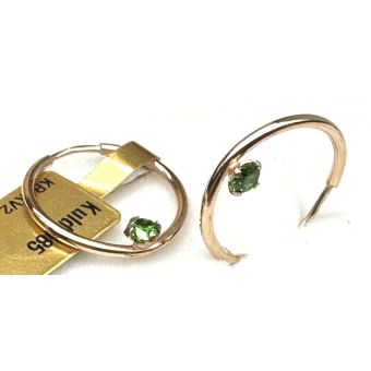 Kuldkõrvarõngad-585 0,91g