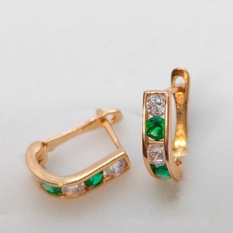 Kuldkõrvarõngad-585 8.90x2.73 0.82g