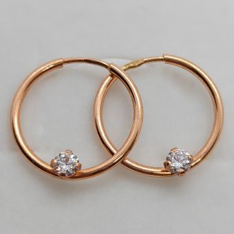 Kuldkõrvarõngad-585 0,95g