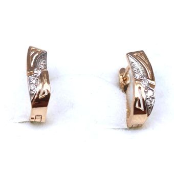 Kuldkõrvarõngad-585 2,62g