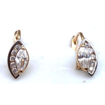 Kuldkõrvarõngad-585 3,16g