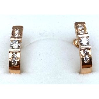 Kuldkõrvarõngad-585 2,85g