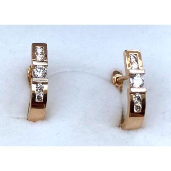 Kuldkõrvarõngad-585 2,86g