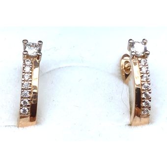 Kuldkõrvarõngad-585 2,51g