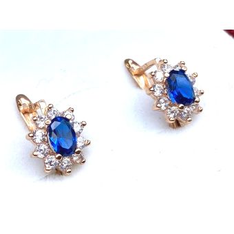 Kuldkõrvarõngad-585 2,65g