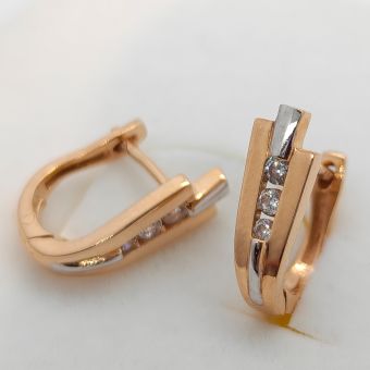 Kuldkõrvarõngad-585  3,53g