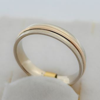 Kuld-585 abielusõrmus 3.10g