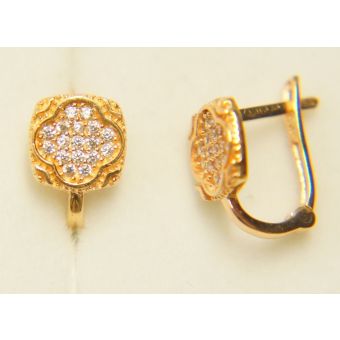 Kuldkõrvarõngad-585 1,62g