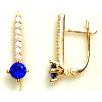 Kuldkõrvarõngad-585 inglise 1.39g