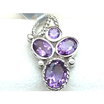 Hõberipats-925/ame/4-2,7 ct 2.84g