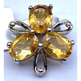 Hõberipats-925/cit/3-2 ct 1.88g