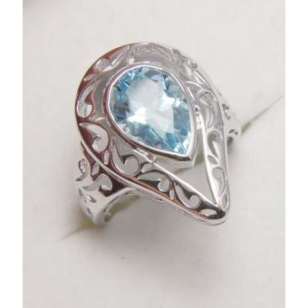 Hõbesõrmus-925 top/1-3,7 ct 7,74g