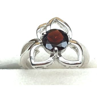 Hõbesõrmus-925/gar/1-2,45 ct 4.49g