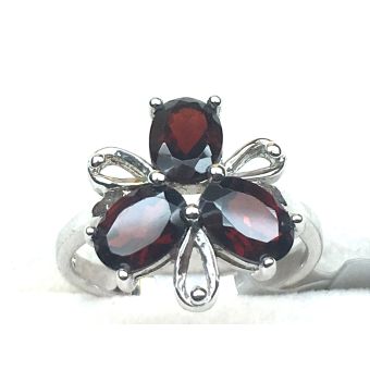 Hõbesõrmus -925/gar/3-3 ct 3,90g