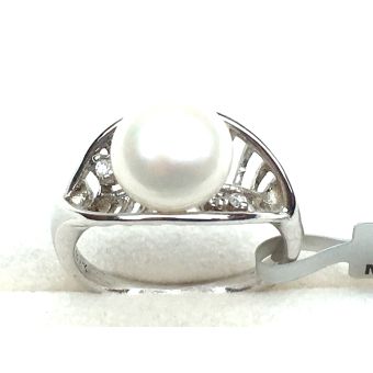 Hõbesõrmus-925/white/1-5ct 4,25g