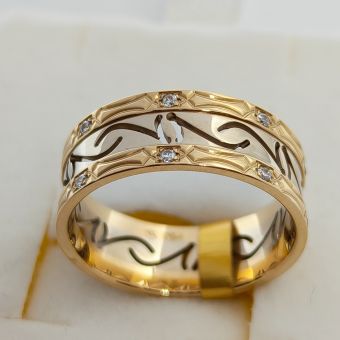 Kuld-585 abielusõrmus 16k x1,50 5,67g