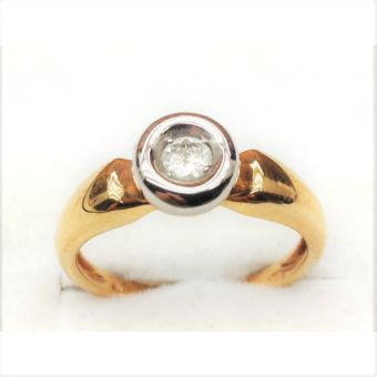 Kuld 585 kihlasõrmus br 0,15ct 2,50g