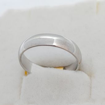 Kuld-585 abielusõrmus valgest kullast 2,54g