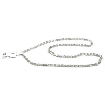 Hõbekett-925/Roodium 11,92g