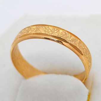 Kuld-585 abielusõrmus 3.10g