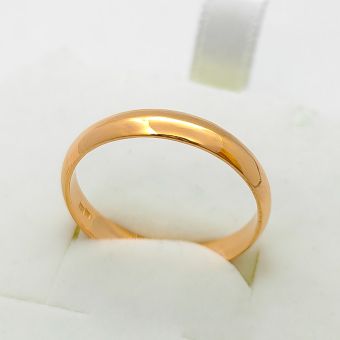 Kuld-585 abielusõrmus 2,59g