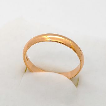 Kuld-585 abielusõrmus 3.15g