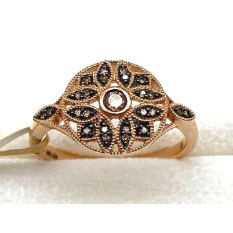 Kuldsõrmus-585 do, 18si/ch 3,40gr