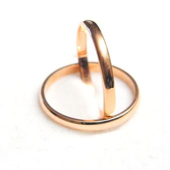 Kuld-585 abielusõrmus 1.16g