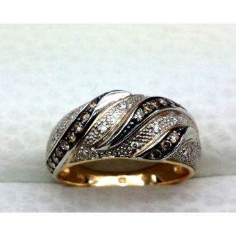 Kuldsõrmus-585 br 0,39ct 4,26g