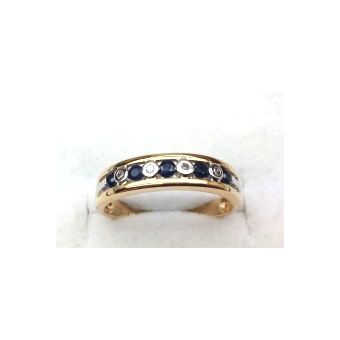 Kuldsõrmus-585 br.0,03ct ssf.0,35ct 2,70g