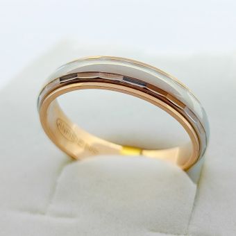 Kuld-585 abielusõrmus 6.10g