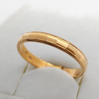 Kuld-585 abielusõrmus 2,99g