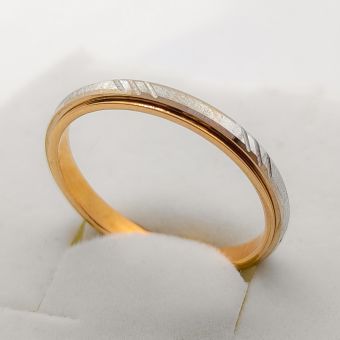 Kuld-585 abielusõrmus 3.64g