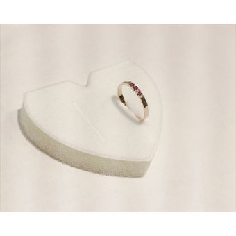 Kuldsõrmus-585 sünt rubiiniga1.13g