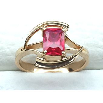 Kuldsõrmus-585 zirk/rub 3.09g