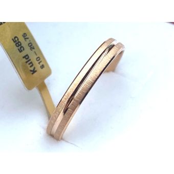 Kuld-585 abielusõrmus 3.08g