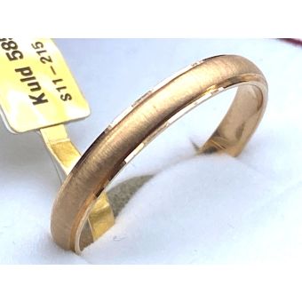 Kuld-585 abielusõrmus 3.04g