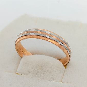 Kuld-585 abielusõrmus 4,36g