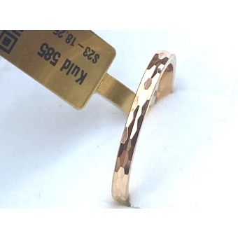 Kuld-585 abielusõrmus 2.17g