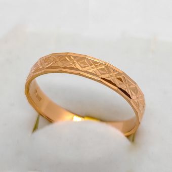 Kuld-585 abielusõrmus 2,62g