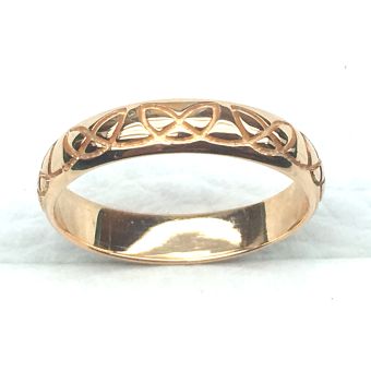 Kuld-585 abielusõrmus 3.83gg