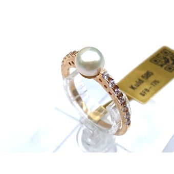 Kuldsõrmus-585  pärliga 1.94g